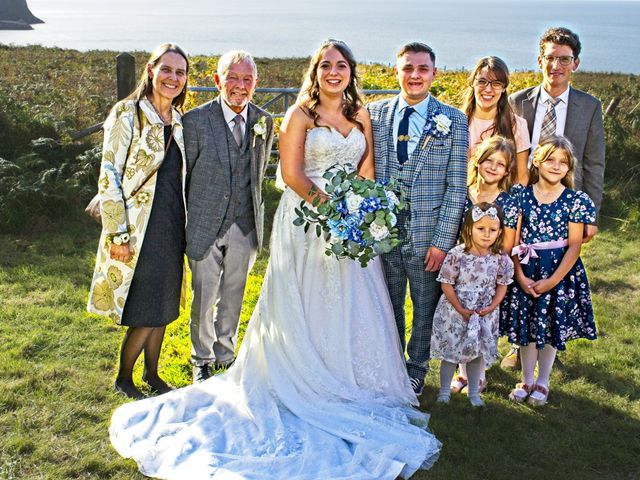 Joseph and Katie&apos;s Wedding in Caernarfon, Gwynedd 114