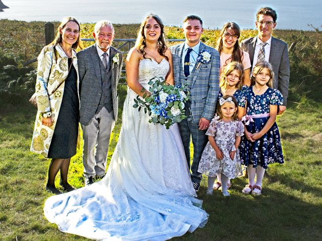 Joseph and Katie&apos;s Wedding in Caernarfon, Gwynedd 115