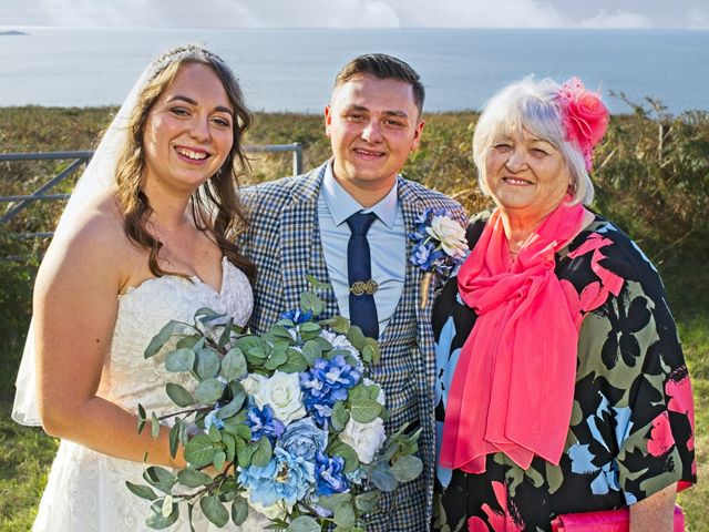 Joseph and Katie&apos;s Wedding in Caernarfon, Gwynedd 116