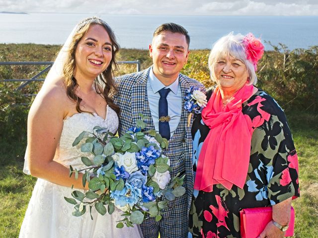 Joseph and Katie&apos;s Wedding in Caernarfon, Gwynedd 117