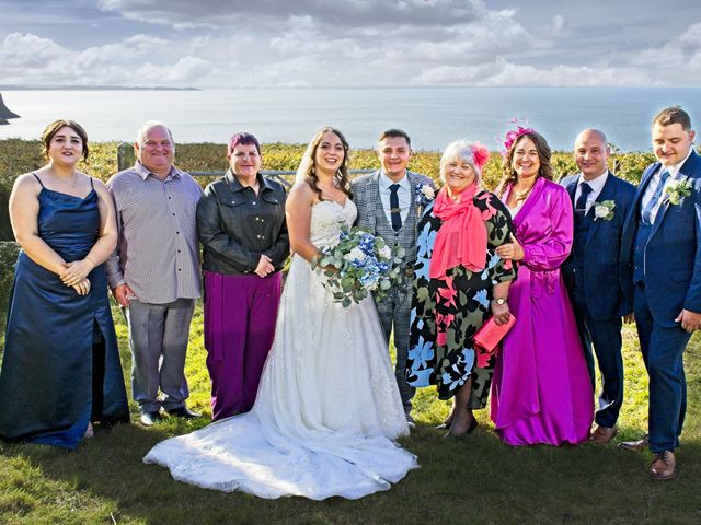 Joseph and Katie&apos;s Wedding in Caernarfon, Gwynedd 118