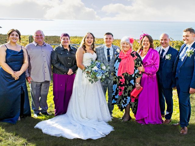 Joseph and Katie&apos;s Wedding in Caernarfon, Gwynedd 119