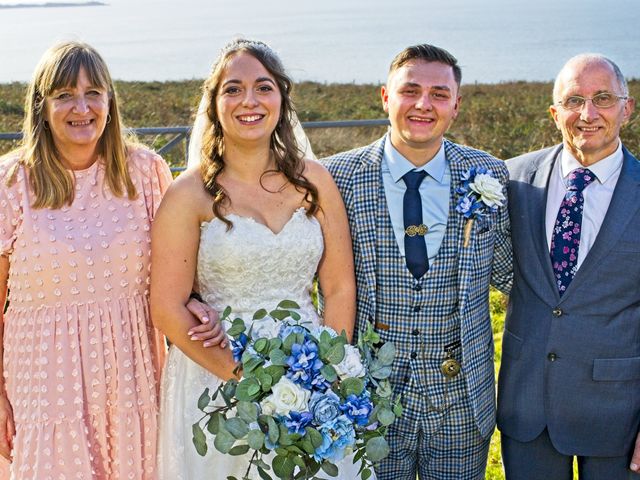 Joseph and Katie&apos;s Wedding in Caernarfon, Gwynedd 120