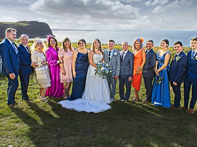 Joseph and Katie&apos;s Wedding in Caernarfon, Gwynedd 123