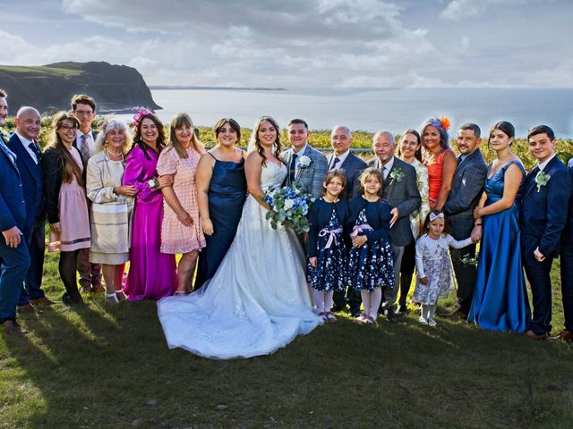 Joseph and Katie&apos;s Wedding in Caernarfon, Gwynedd 125