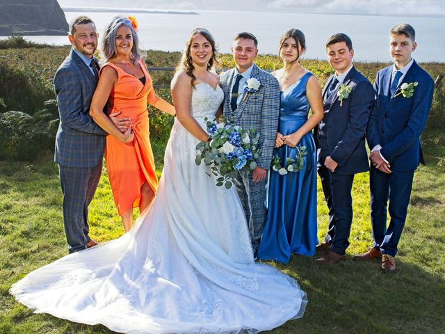 Joseph and Katie&apos;s Wedding in Caernarfon, Gwynedd 127