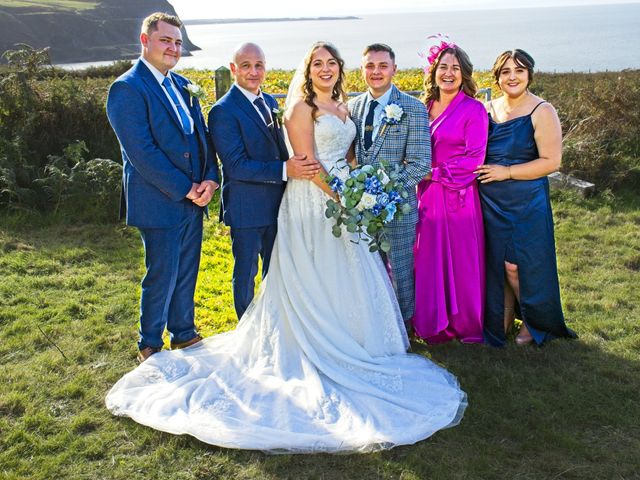 Joseph and Katie&apos;s Wedding in Caernarfon, Gwynedd 129