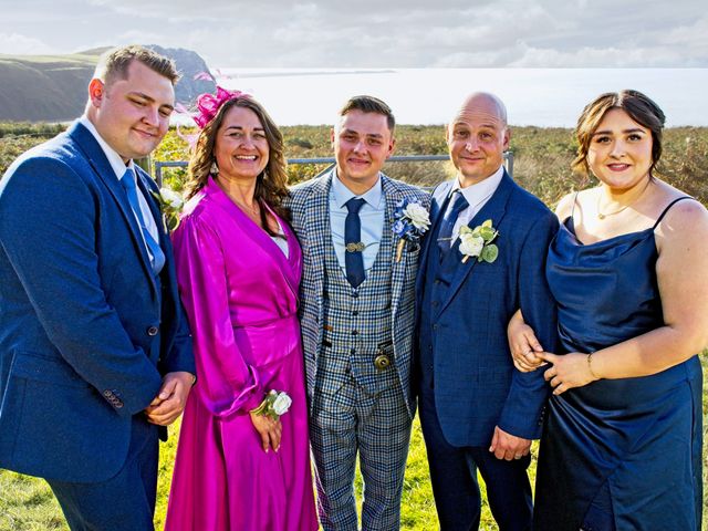 Joseph and Katie&apos;s Wedding in Caernarfon, Gwynedd 136