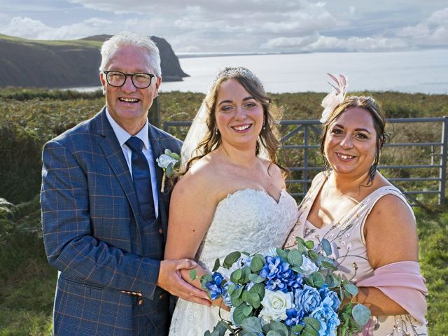 Joseph and Katie&apos;s Wedding in Caernarfon, Gwynedd 144