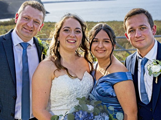 Joseph and Katie&apos;s Wedding in Caernarfon, Gwynedd 146