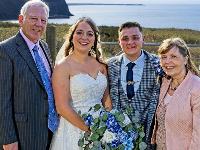 Joseph and Katie&apos;s Wedding in Caernarfon, Gwynedd 147