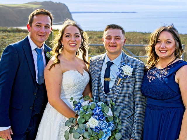 Joseph and Katie&apos;s Wedding in Caernarfon, Gwynedd 151