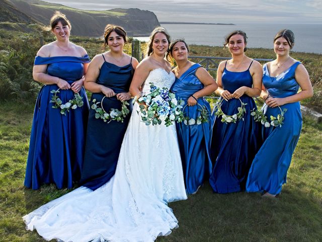 Joseph and Katie&apos;s Wedding in Caernarfon, Gwynedd 154