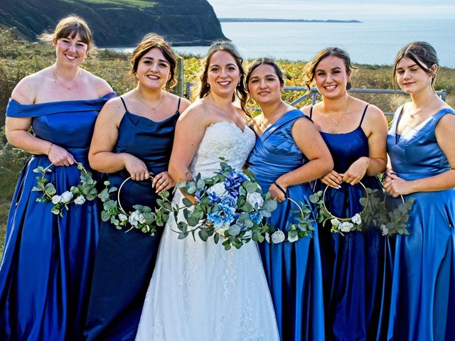 Joseph and Katie&apos;s Wedding in Caernarfon, Gwynedd 155