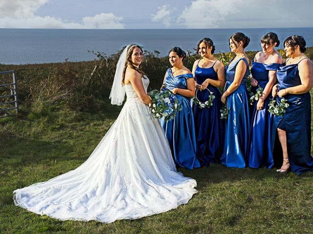 Joseph and Katie&apos;s Wedding in Caernarfon, Gwynedd 162