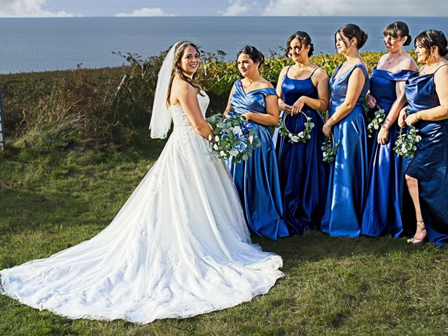 Joseph and Katie&apos;s Wedding in Caernarfon, Gwynedd 163