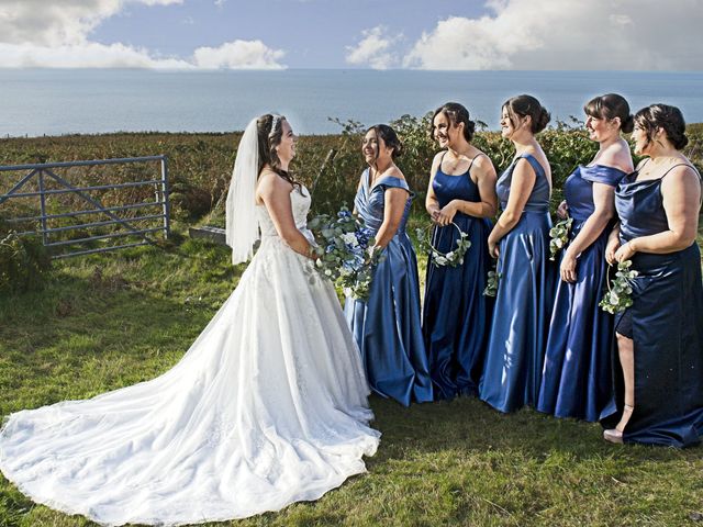 Joseph and Katie&apos;s Wedding in Caernarfon, Gwynedd 164