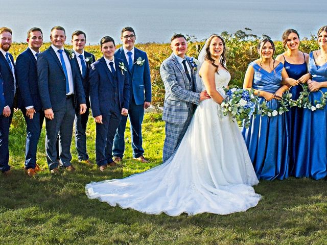 Joseph and Katie&apos;s Wedding in Caernarfon, Gwynedd 166