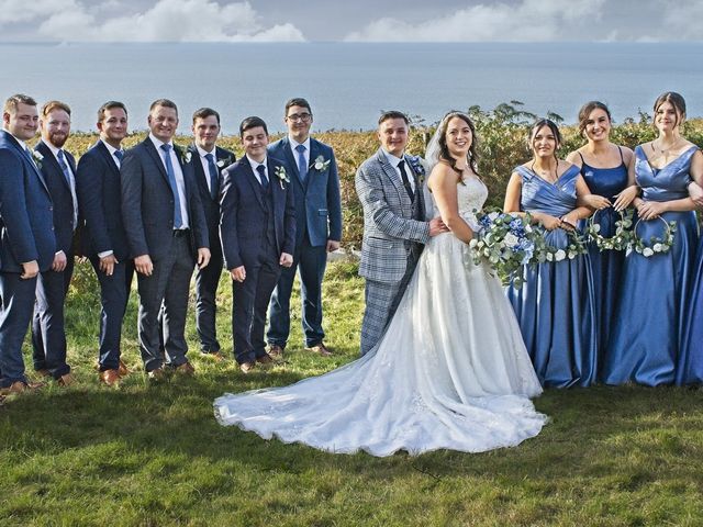 Joseph and Katie&apos;s Wedding in Caernarfon, Gwynedd 167