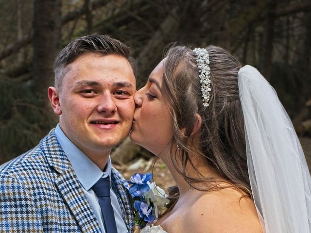 Joseph and Katie&apos;s Wedding in Caernarfon, Gwynedd 198