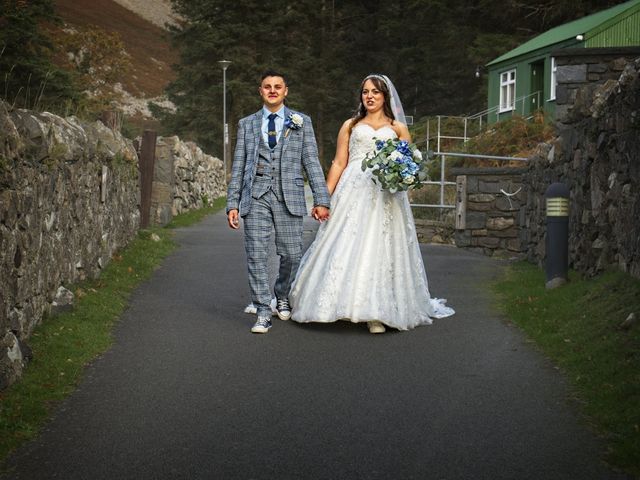 Joseph and Katie&apos;s Wedding in Caernarfon, Gwynedd 219