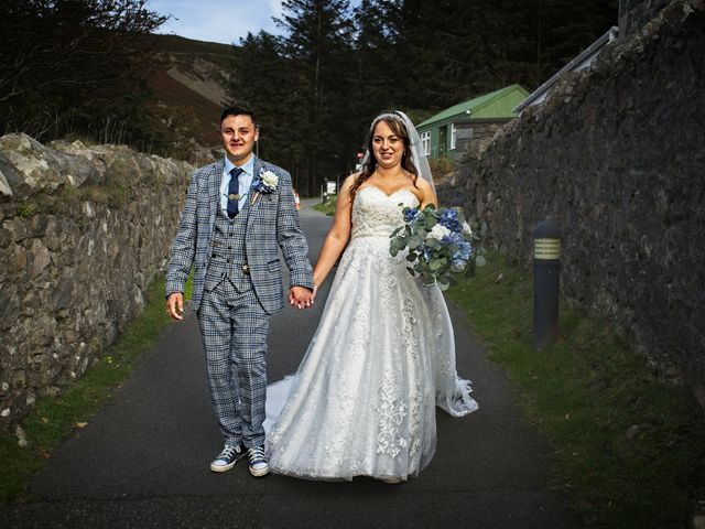 Joseph and Katie&apos;s Wedding in Caernarfon, Gwynedd 221