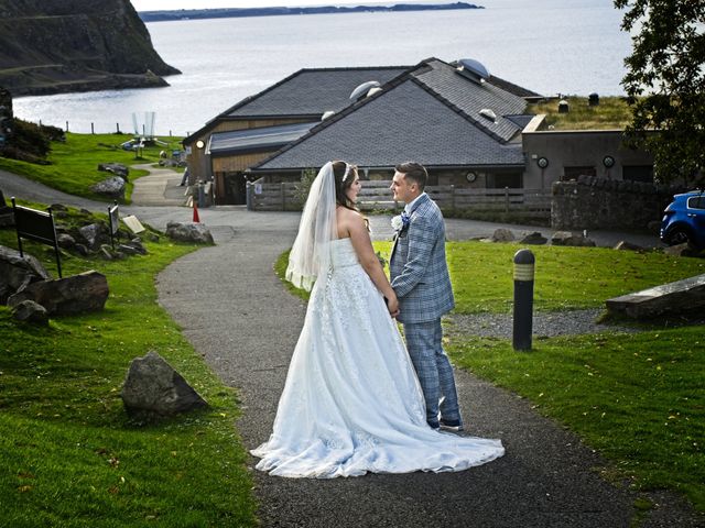 Joseph and Katie&apos;s Wedding in Caernarfon, Gwynedd 222