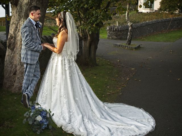 Joseph and Katie&apos;s Wedding in Caernarfon, Gwynedd 223