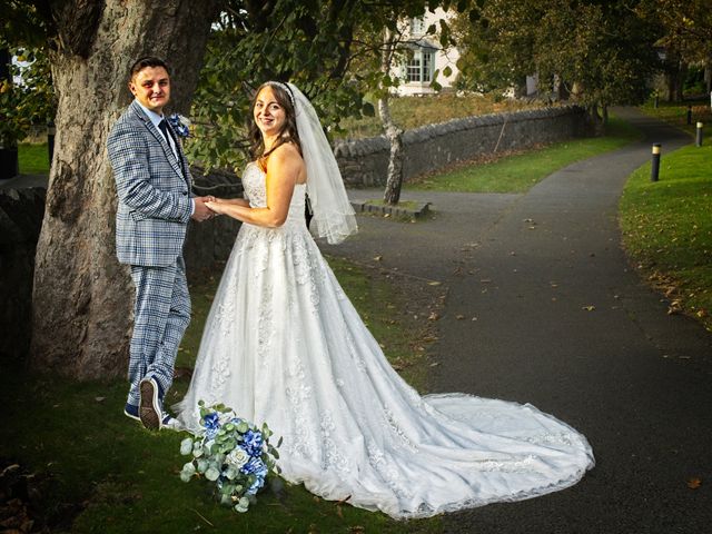 Joseph and Katie&apos;s Wedding in Caernarfon, Gwynedd 224