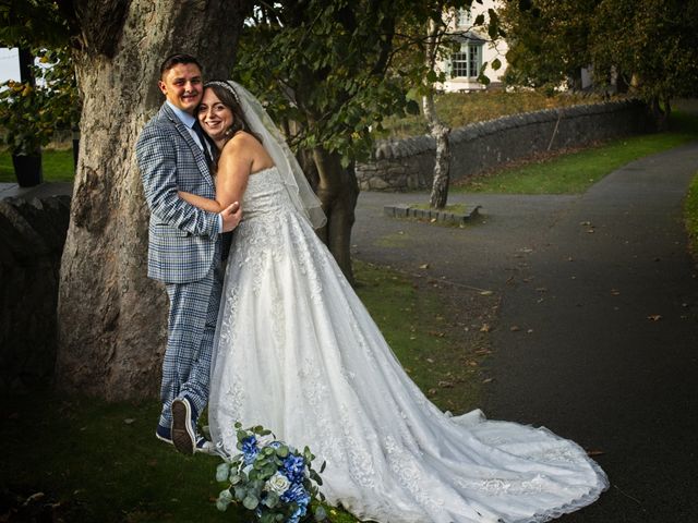 Joseph and Katie&apos;s Wedding in Caernarfon, Gwynedd 225