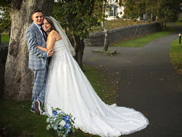 Joseph and Katie&apos;s Wedding in Caernarfon, Gwynedd 226