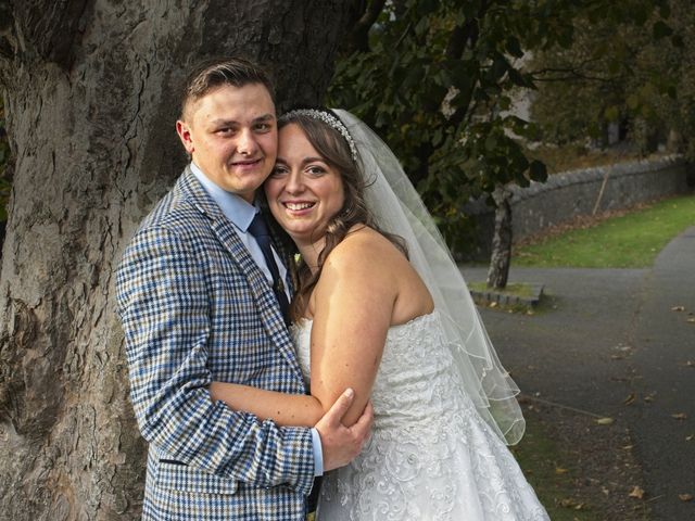 Joseph and Katie&apos;s Wedding in Caernarfon, Gwynedd 227