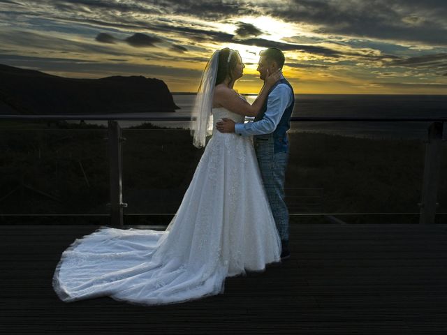 Joseph and Katie&apos;s Wedding in Caernarfon, Gwynedd 245