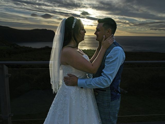 Joseph and Katie&apos;s Wedding in Caernarfon, Gwynedd 246