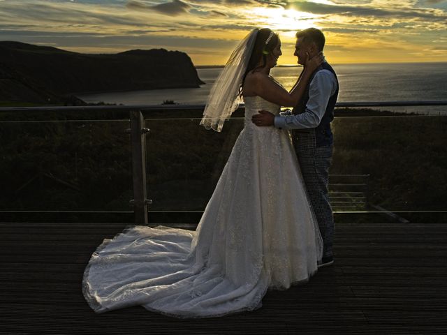 Joseph and Katie&apos;s Wedding in Caernarfon, Gwynedd 248