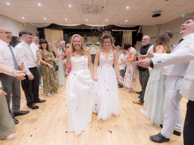 Joanne and Emma's Wedding in Hinckley, Leicestershire 3