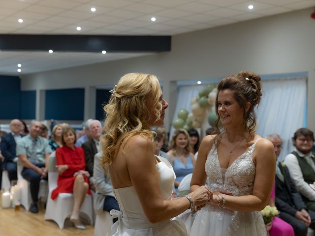 Joanne and Emma's Wedding in Hinckley, Leicestershire 8