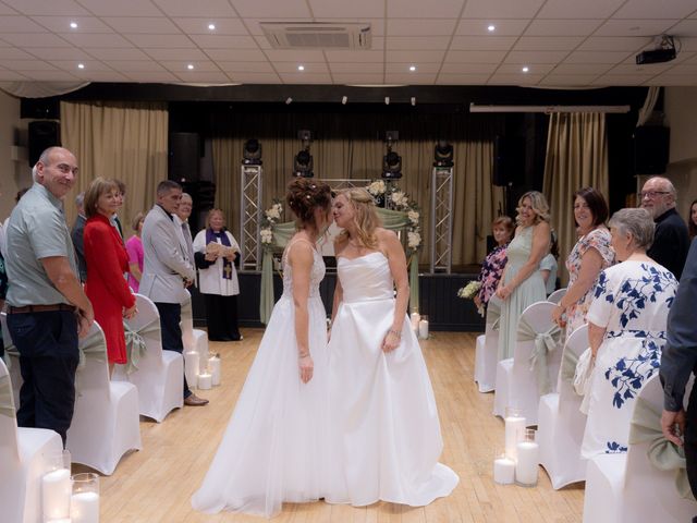 Joanne and Emma's Wedding in Hinckley, Leicestershire 10