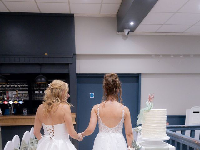 Joanne and Emma's Wedding in Hinckley, Leicestershire 11