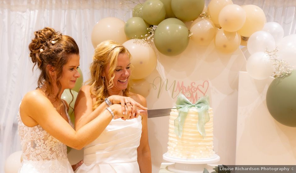 Joanne and Emma's Wedding in Hinckley, Leicestershire