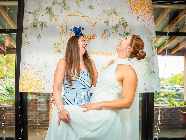 George and Georgiana's Wedding in London - South West, South West London 25