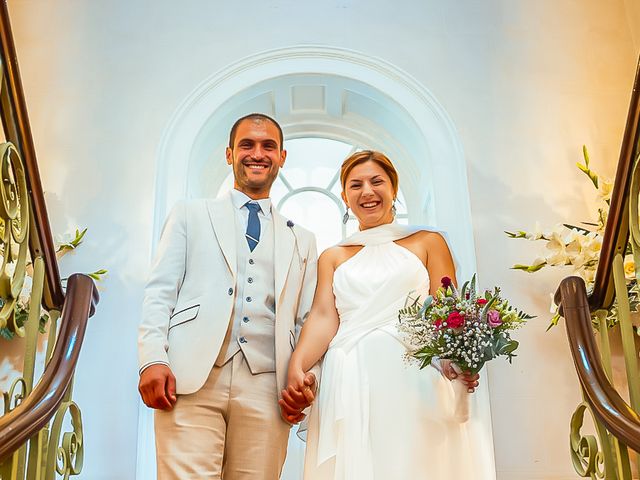 George and Georgiana's Wedding in London - South West, South West London 47