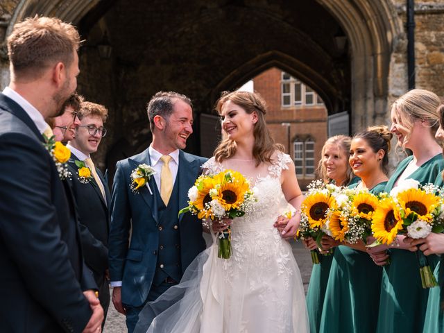 Cameron and Mollie&apos;s Wedding in Ely, Cambridgeshire 38