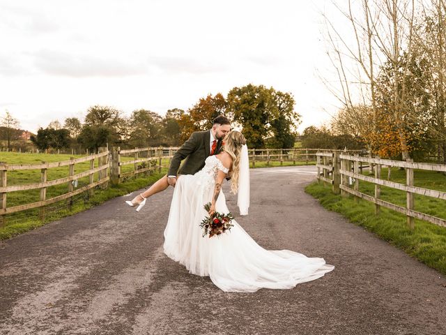 Matt and Abbey&apos;s Wedding in Mobberley, Cheshire 32