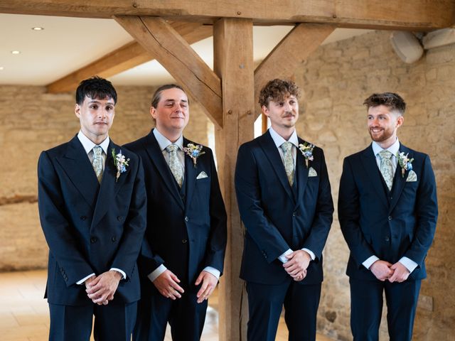 Justin and Esme's Wedding in Kingscote, Gloucestershire 8