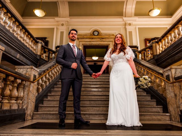 Charlotte and Alessandro's Wedding in Islington, North London 4