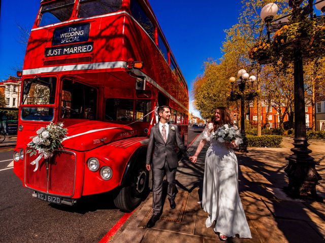 Charlotte and Alessandro's Wedding in Islington, North London 10