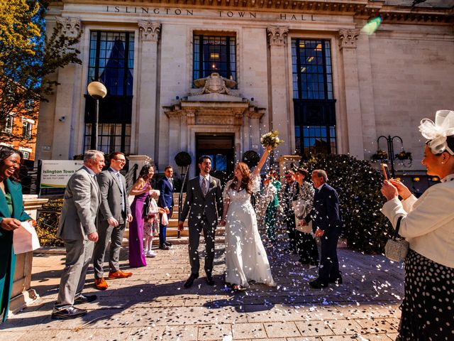 Charlotte and Alessandro's Wedding in Islington, North London 12