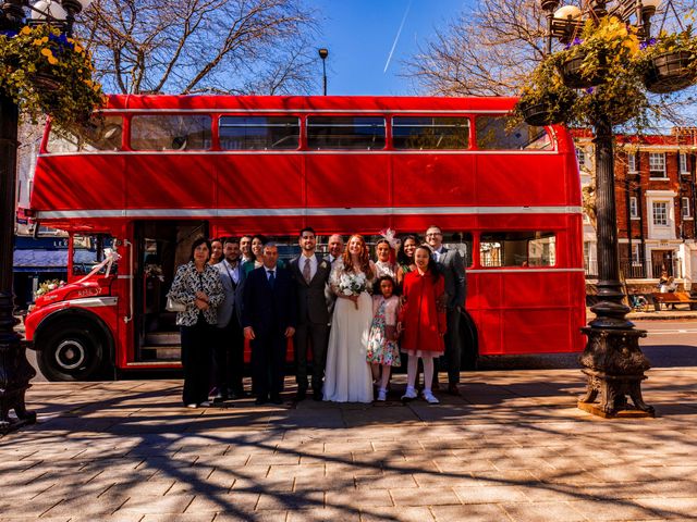 Charlotte and Alessandro's Wedding in Islington, North London 13