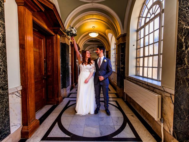 Charlotte and Alessandro's Wedding in Islington, North London 14